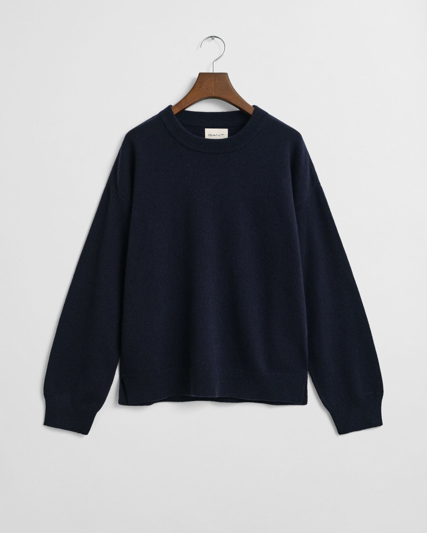 Pull col rond en agneau superfine