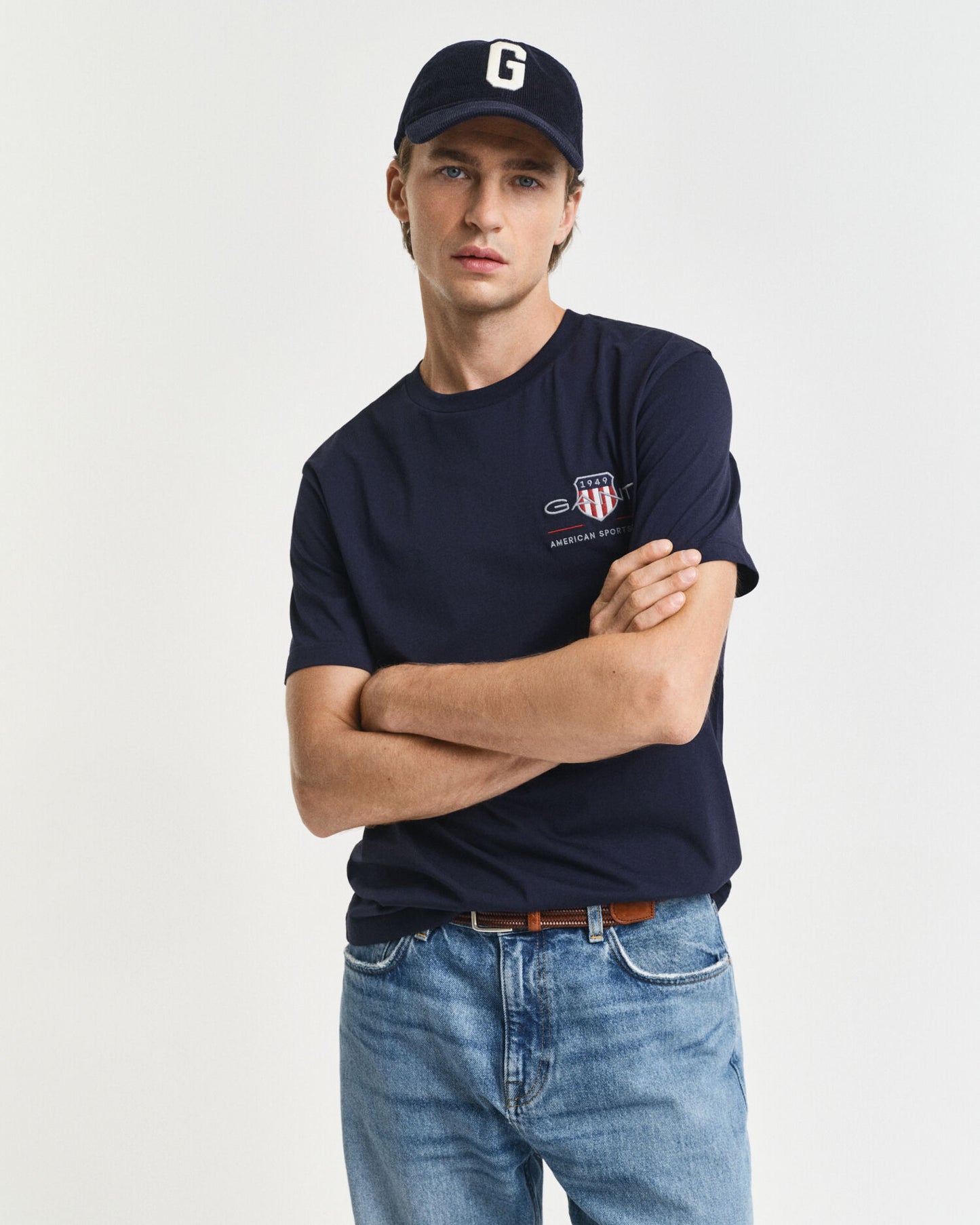 T-shirt Brodé Écusson Archive